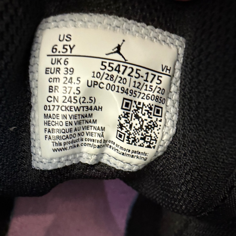 NIKE Youth Air Jordan 1 Mid GS 554725
175 Pastel - Y6.5/W8 - Picture 5 of 6
